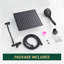 Adjustable 12" High Pressure Dual Shower Head with 12-Spray Handheld Shower-102030994