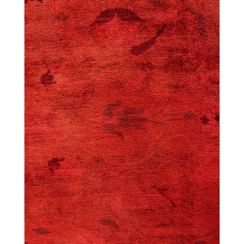 Overyed One-of-a-Kind Rectangle 9'2" X 11'10" Hand Knotted Area Rug