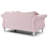 Farney Velvet Rolled Arm Loveseat-404163791