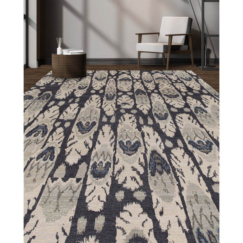 Ikatville Wool Ikat Area Rug
