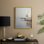 Vintage Nautical Print, reproduction encadrée en bois massif