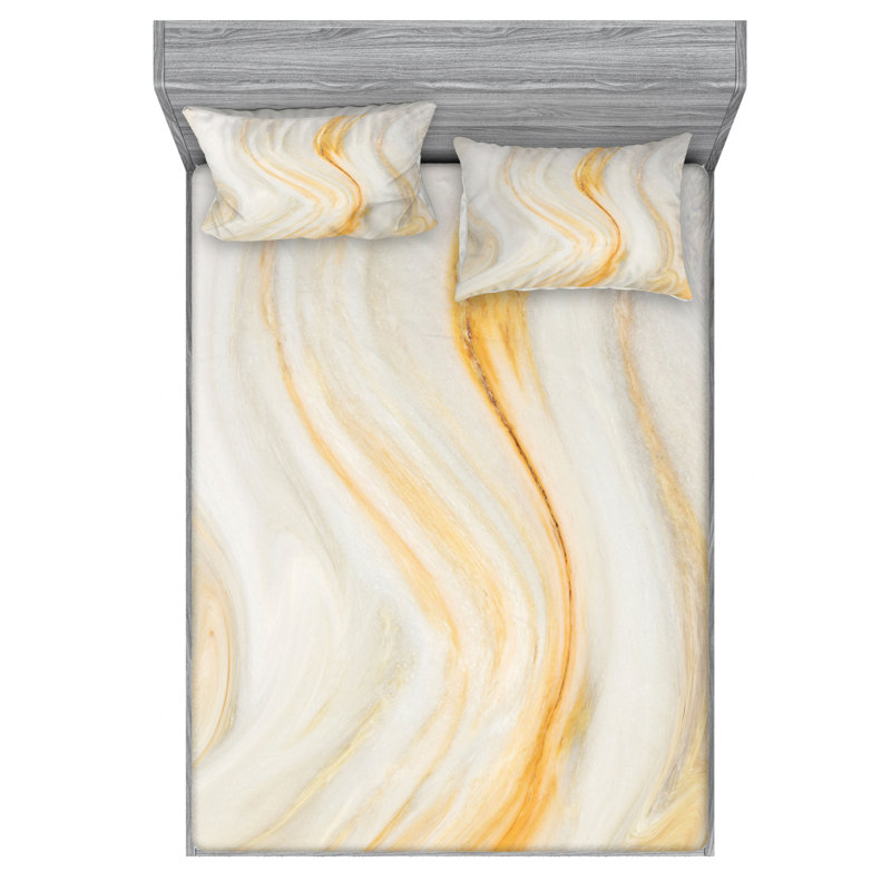 Microfiber Sheet Set, Full Sheet Set with Fitted Sheet