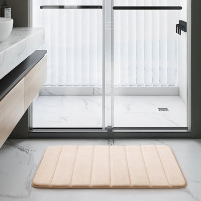 Nasier Memory Foam Non-Slip Bath Mat