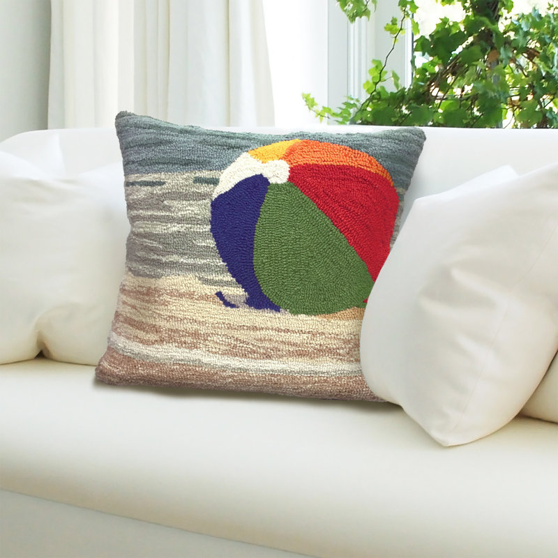  Life's a Beach Throw Pillow