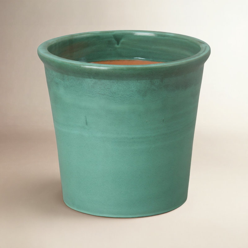 Efkea Handmade Ceramic Pot Planter, 15" H x 16" W x 16" D
