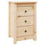 Poulson 40cm W Solid Wood Bedside Table-524407130