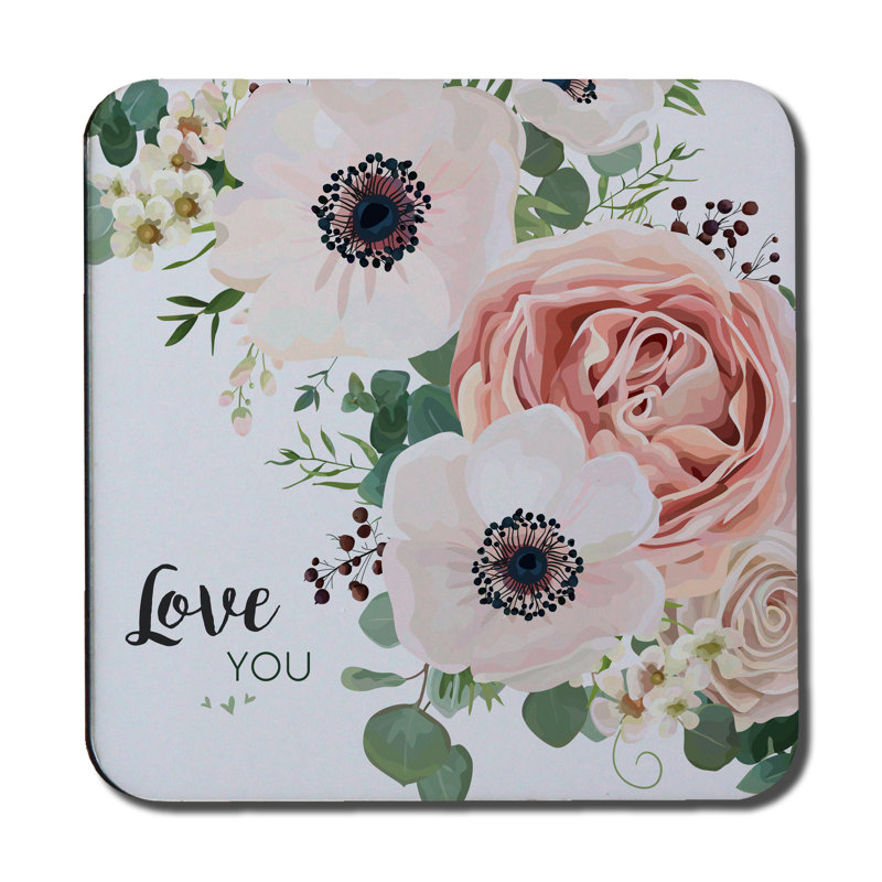 Square 6 Piece Coaster Set