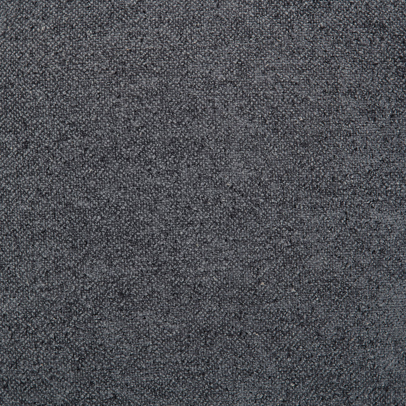 Repose-pieds rectangulaire rembourré - gris anthracite