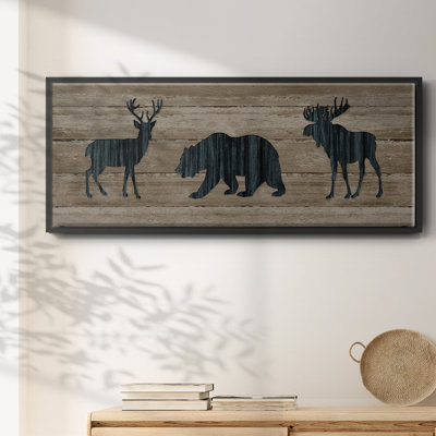 Woodland, toile à trois cadres