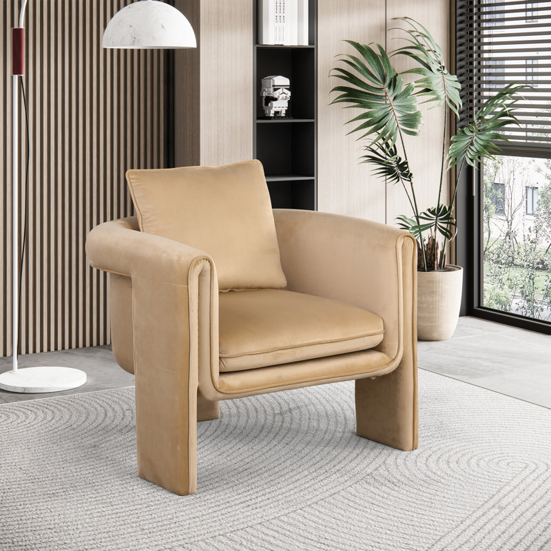 Sloan 34,5 po de largeur, Velours brun clair