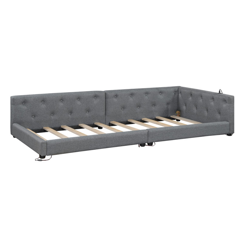 Daybed, European Single (90 x 200 cm), Grey