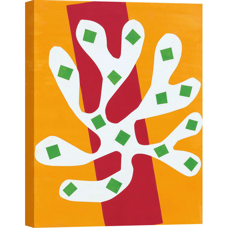 Wrapped Canvas - Henri Matisse, Algae, 80cm H x 60xm W