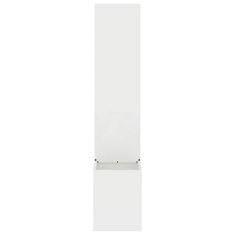 Planter Box, 140cm H x 32cm W x 32cm D, White