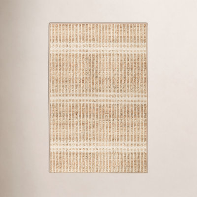 Arbor Natural Machine Printed Washable Rug