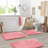 Aighan 3 Piece Ultra Soft and Absorbent Memory Foam Bath Rug Set with Non-Slip Backing-1831797541
