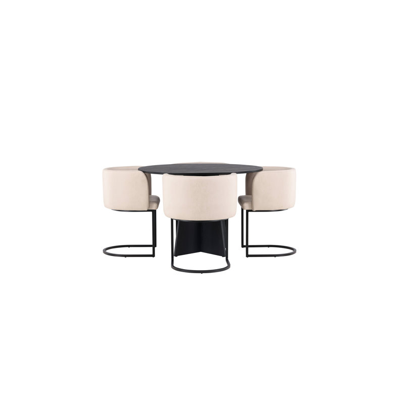 Marjorie 4 - Person Dining Set