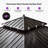 PURPLE LEAF 12' X 12' Hardtop Gazebo Outdoor Metal Roof Sun Shade Tent with Curtains and Netting Patio Canopy Permanent Pavilion-122907401