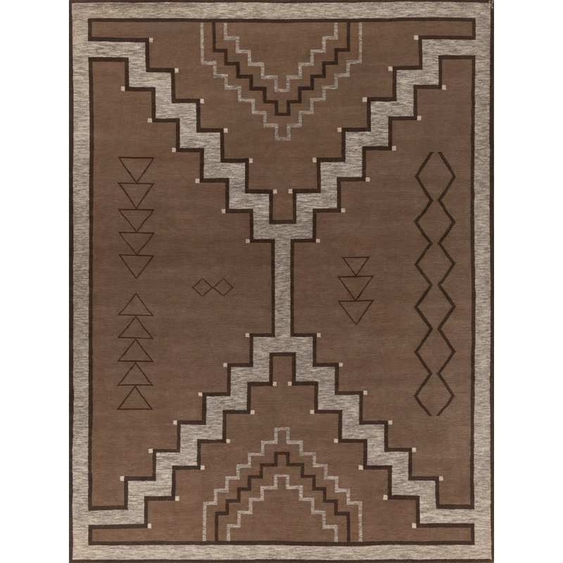 Mesa Wool Southwestern Area Rug, Rectangle 10' x 14'