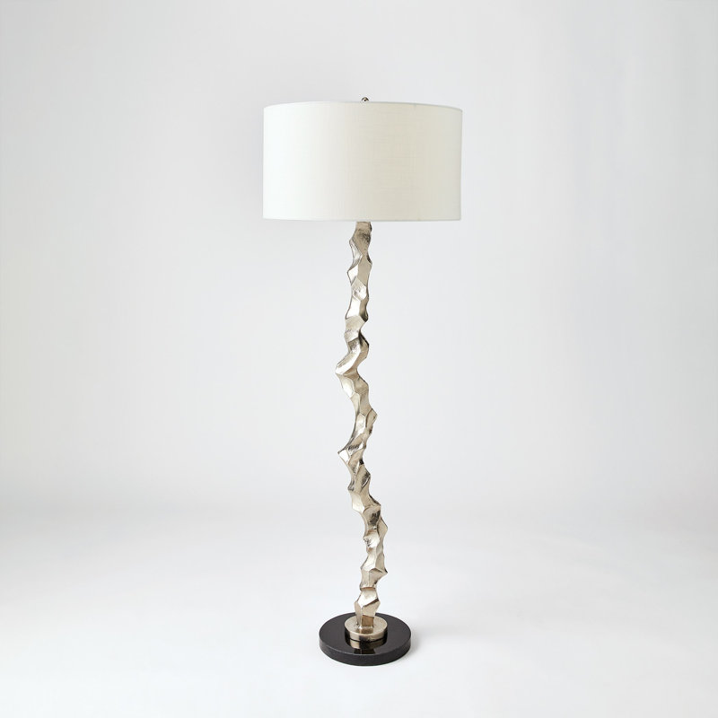 Lampe Crinkle - laiton, Nickel