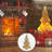 PMU Christmas Light-Up Gingerbread Tree - Blow Mold Plastic Statue I - 28 Inch Gingerbread Tree