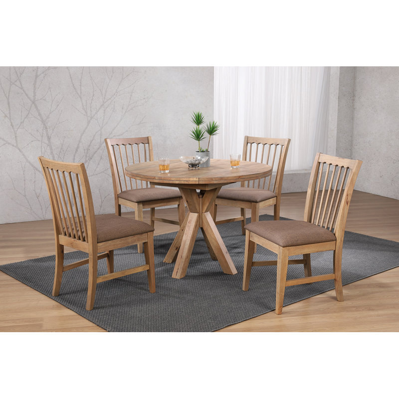 Solid Wood Spindle Back Side Chair