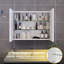 Mirrored Bathroom Cabinets and 2