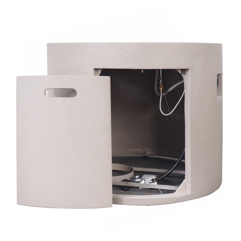 Foyer d'extérieur 31 po - 40 000 BTU, Gris clair