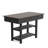 Nibbi 51.7" Console Table with 2 Wooden Drawers and Shelf,Metal Legs-1790380722