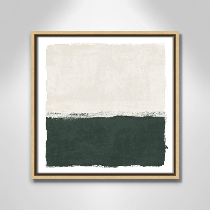 «Primal Forest II - Square Vesrion Print» par Natalie Carpentieri, Naturel, H 13,5 po x l 13,5 po