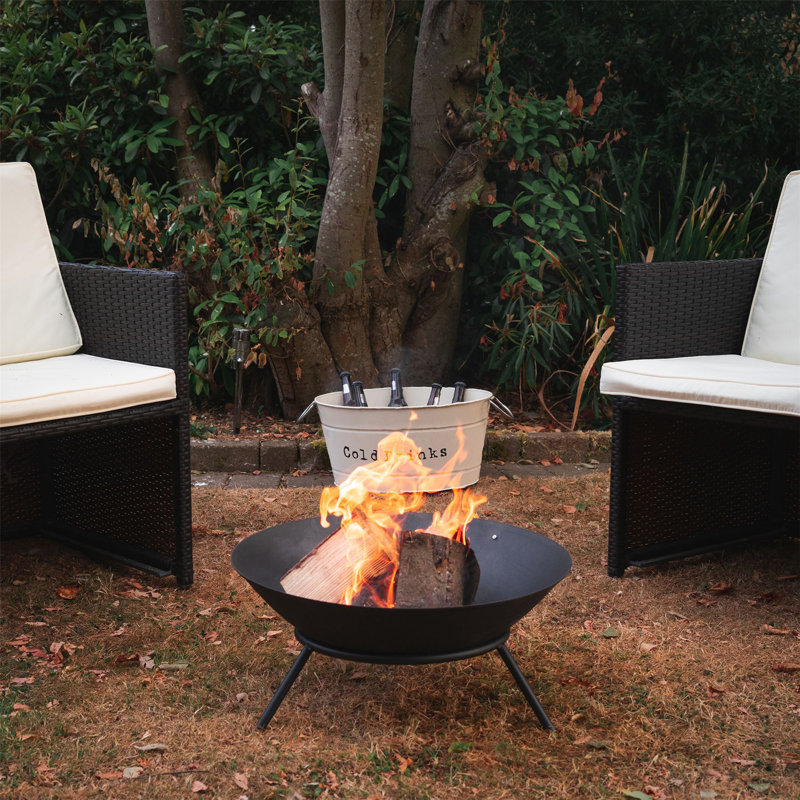 Harbour Housewares - Steel Fire Pit - 56cm