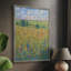 Wildflower Path I, reproduction encadrée - bois massif-1906790700