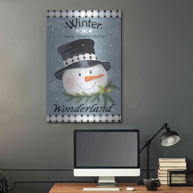 «Winter Wonderland» par Lisa Kennedy, H 36 po x l 24 po