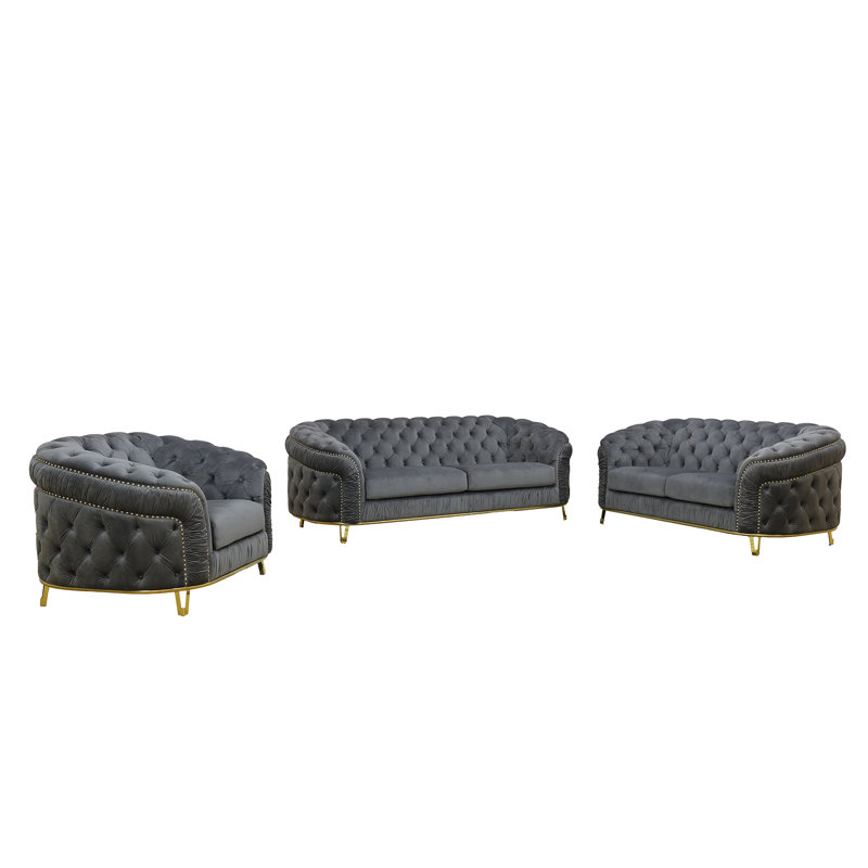 Asherville 3 - Piece Living Room Set