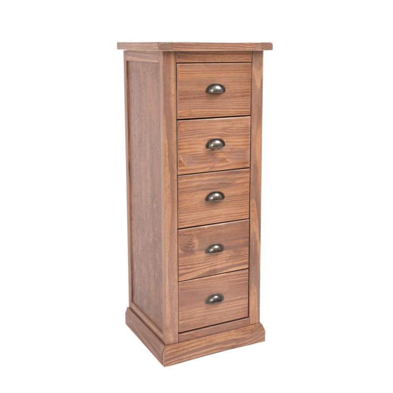 Durkee 45cm W 5 - Drawer Chest of Drawers