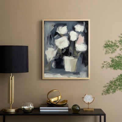 Impression encadrée FLORAL Series DCXCVII - Bois massif