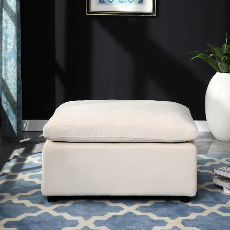 Canapé modulaire rembourré Chenille