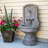 Norene Weather-Resistant Flat Back Wall Fountain with Light