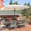 Hallema 135cm Tilt Balcony Parasol