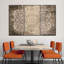 Ensemble de 3 pièces mandala sur toile-1911582445