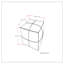 Pouf carré en similicuir-1246473081