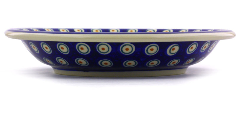 Peacock Stoneware Pasta Bowl