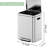 Dual Compartment Step Trash Can, 9.5 Gallon