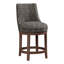 Vesper Upholstered Stool with Solid Wood Frame-1203505035-1151132706