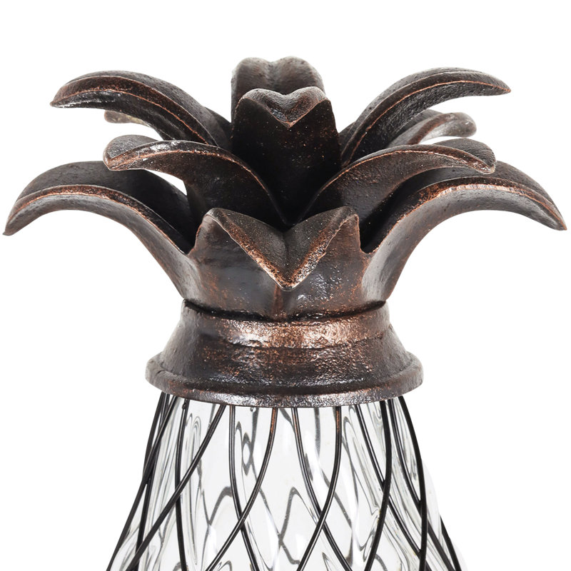 Lampe de table à piles pour l'extérieur, H 17,25 po x l 8 po x P 8 po