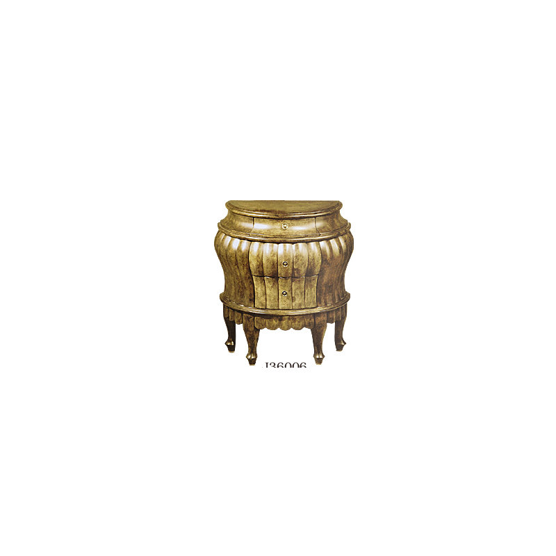 Table de bout demi lune