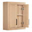 Armoire murale en bois massif H 26 po x l 21 po-118572689-118572693