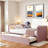 Upholstered Daybed With Pop Up Trundle-430244546