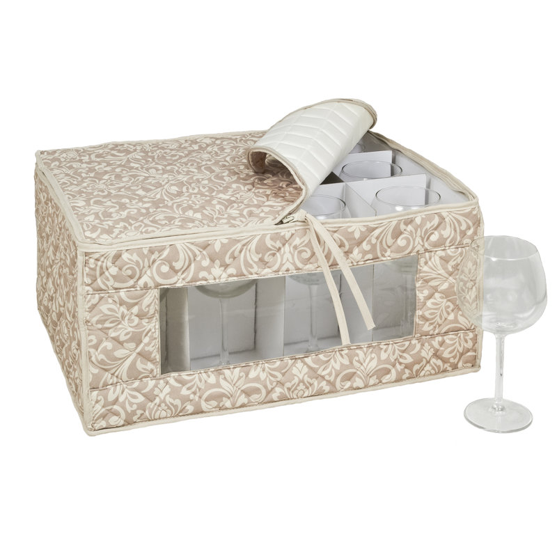 Fabric Stemware Storage