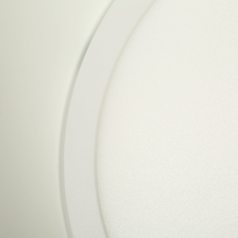 1 plafonnier encastré DEL 15,4 pouces 24 W à intensité variable 5 CCT blanc et or (paquet de 1), Blanc et or