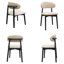 Ensemble de 4 chaises sans accoudoirs-366217830-366217826-366217853
